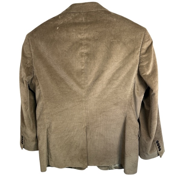 ALAN FLUSSER Brown Corduroy Sport Coat Jacket Blazer - Picture 2 of 13